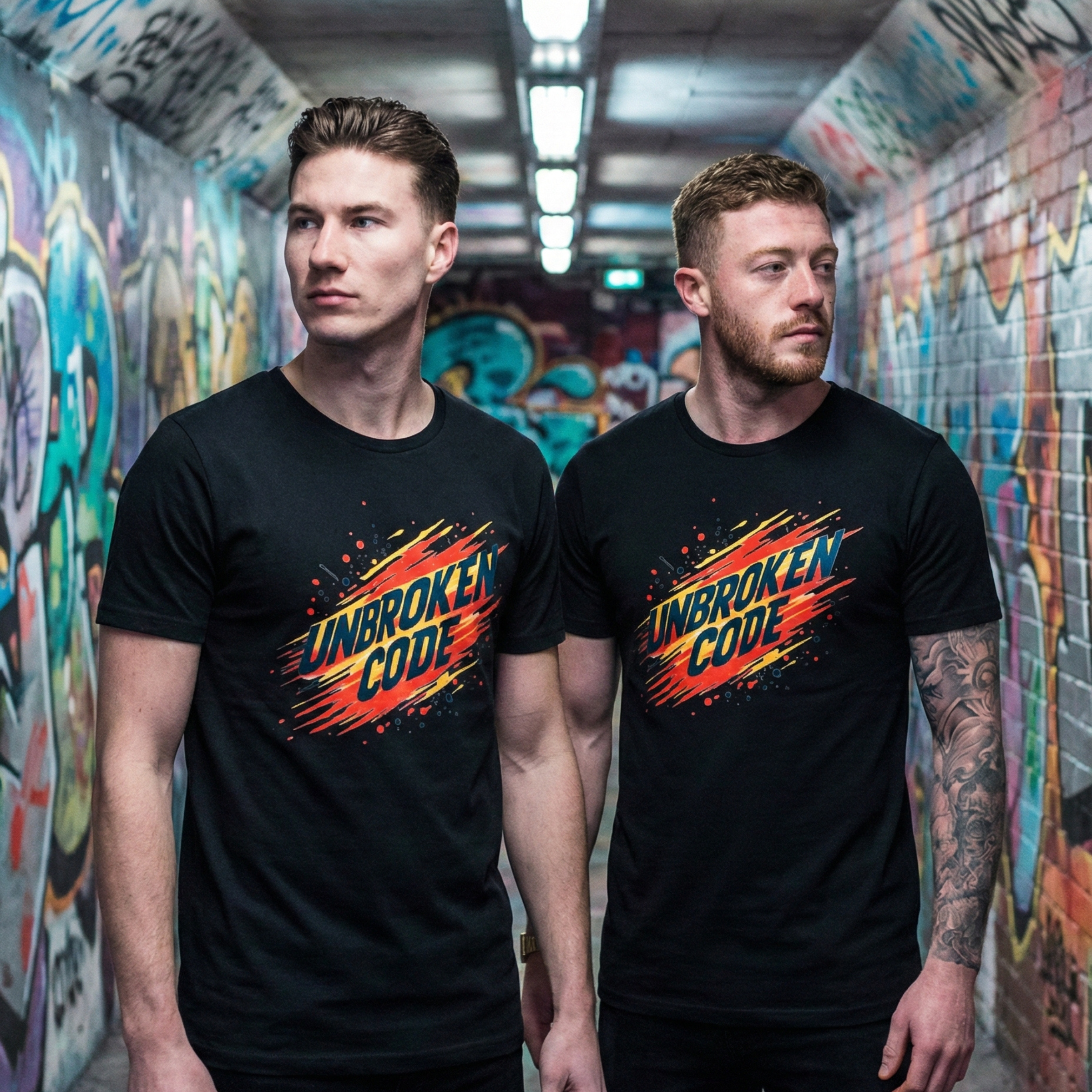 Unbroken Code splash TEE