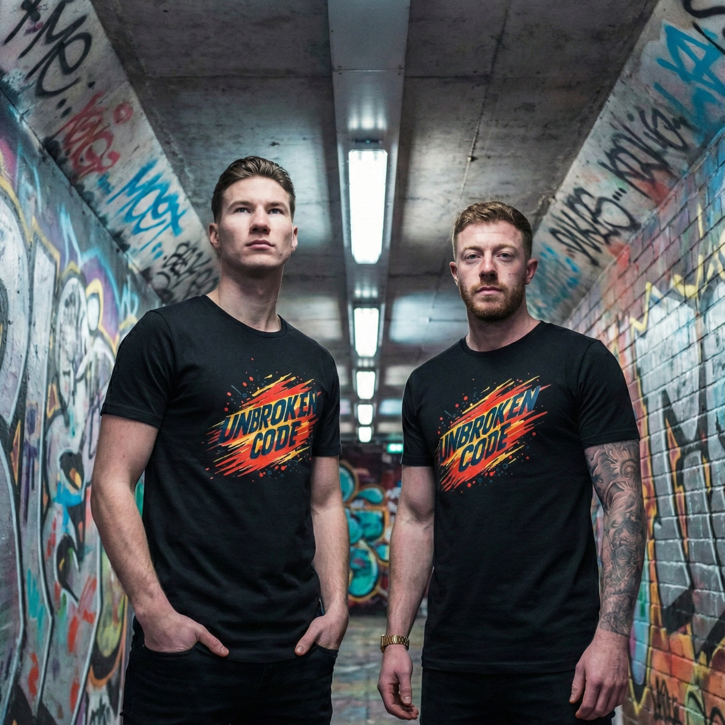 Unbroken Code splash TEE