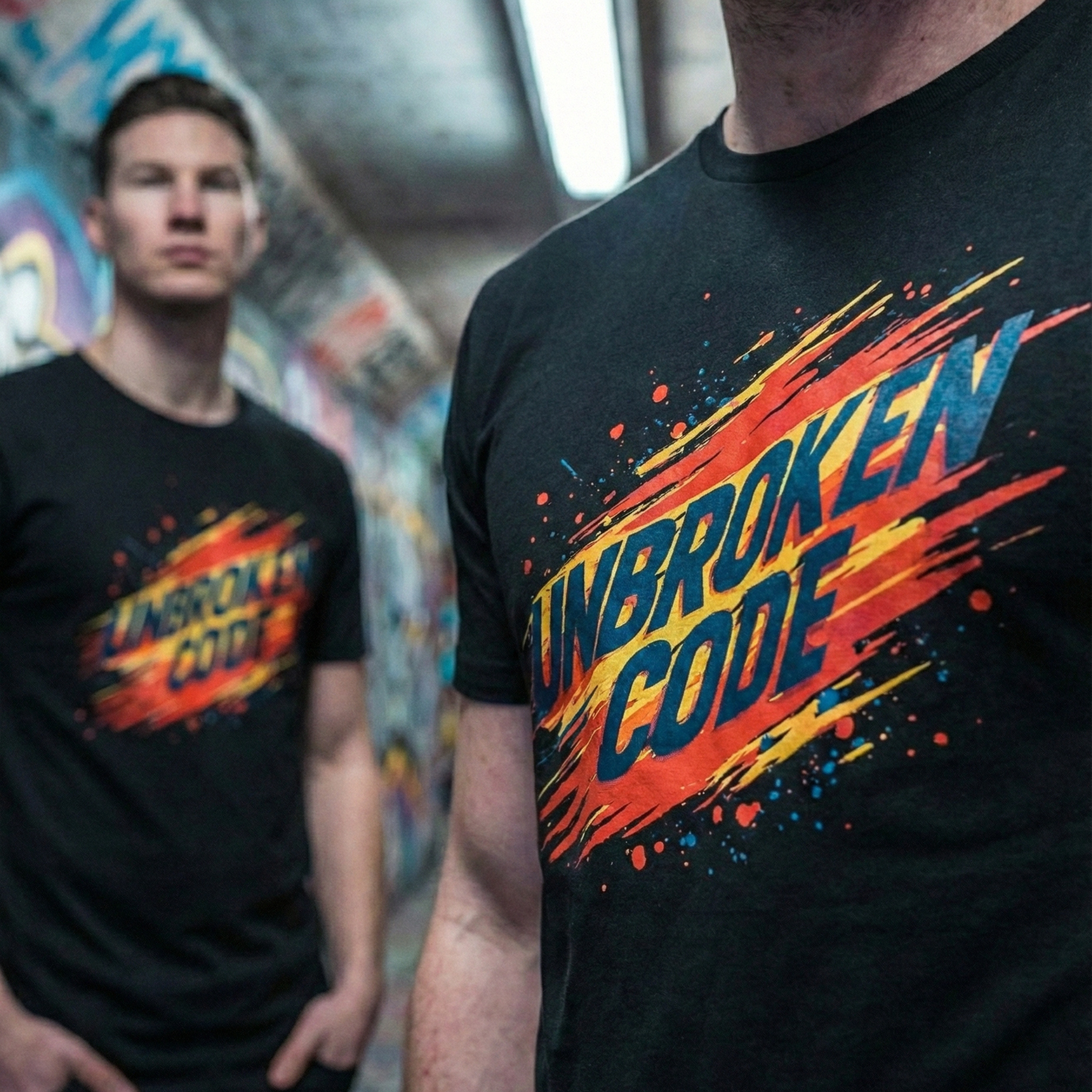 Unbroken Code splash TEE