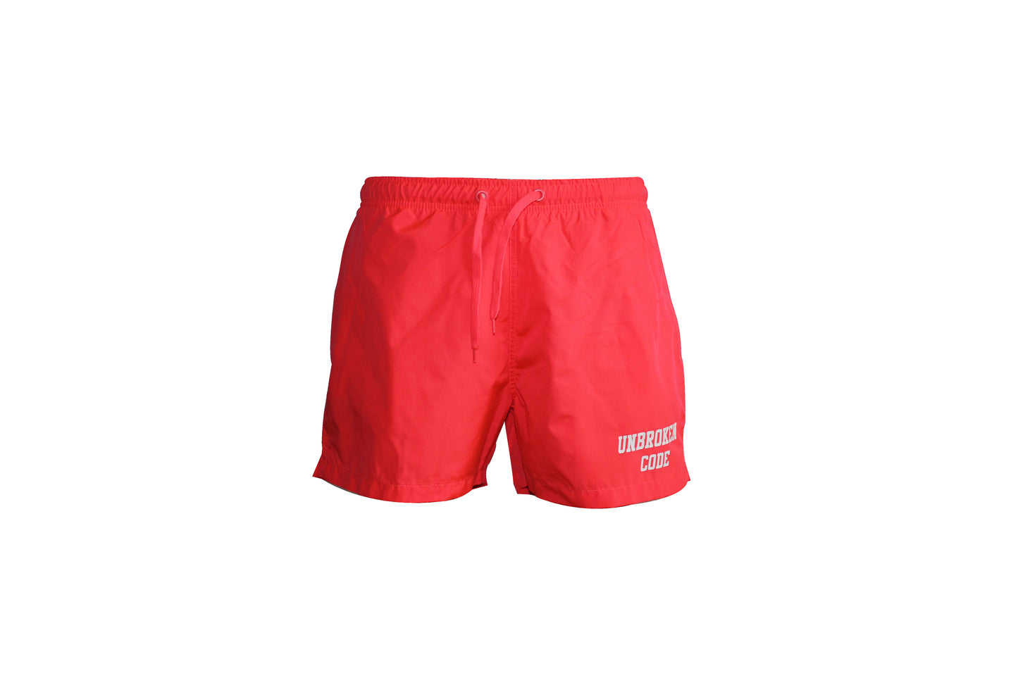 WHITE BRAND SWIM SHORTS MEN CORAL NEON