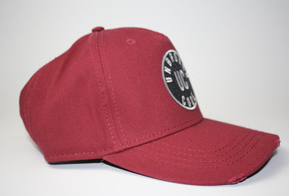 Round The World Cargo Cap Burgundy